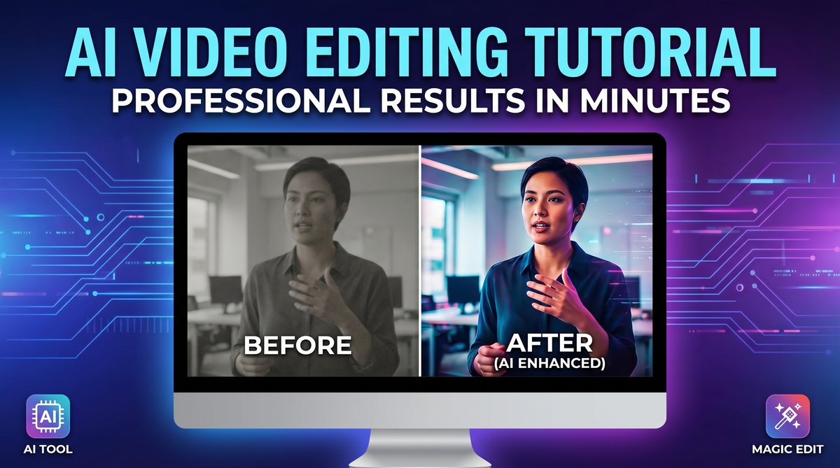 女神视频AI视频剪辑教程视频演示